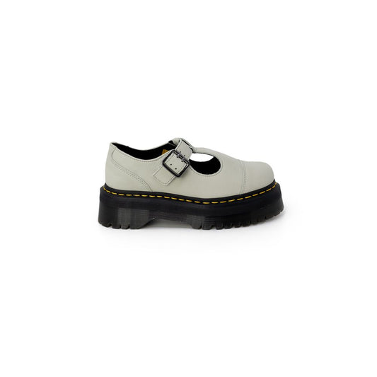 Dr. Martens Green Suede Leather Flat Shoe