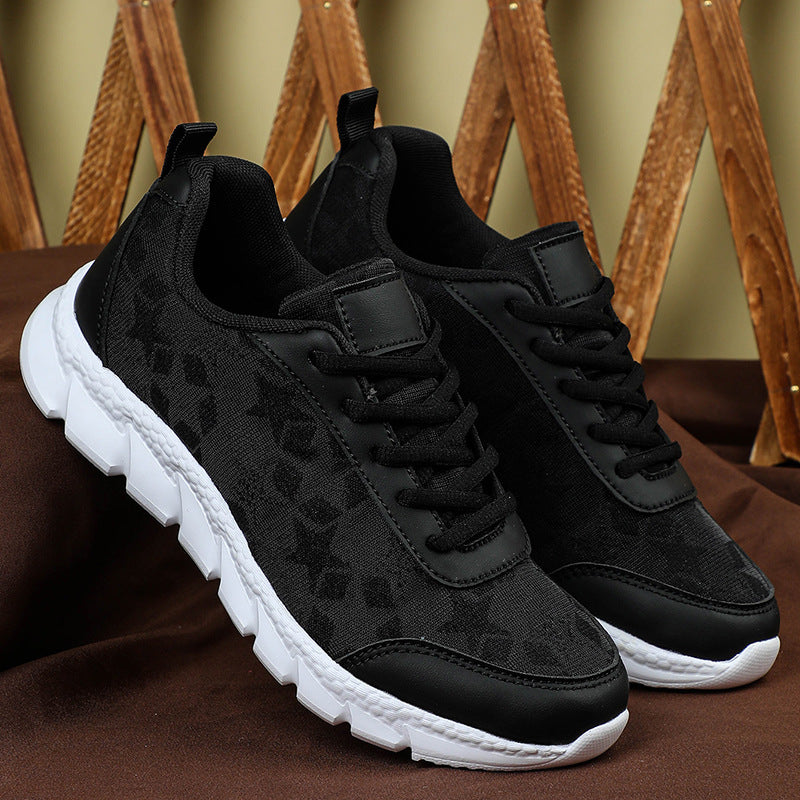 Zapatillas blancas transpirables, ligeras, casuales, deportivas para mujer