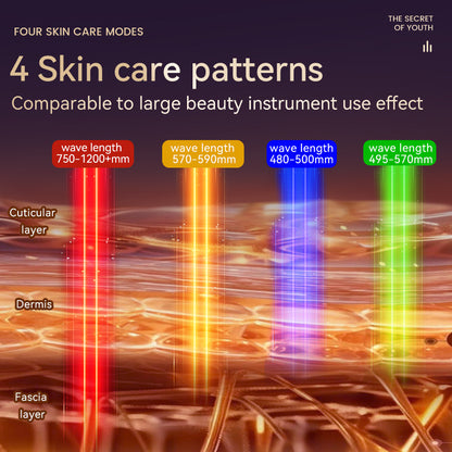 Dispositivo de rejuvenecimiento de fotones de 4 bandas para blanquear, iluminar, eliminar manchas, antienvejecimiento y belleza.