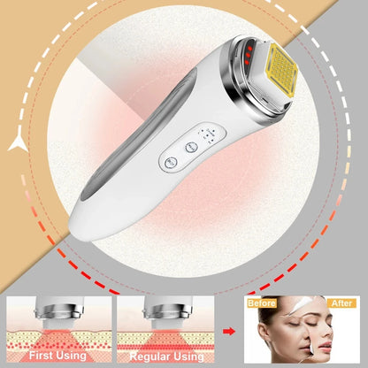 Máquina eléctrica de lifting facial con matriz de puntos, reafirmante de la piel, rejuvenecimiento, eliminación de arrugas, masajeador facial