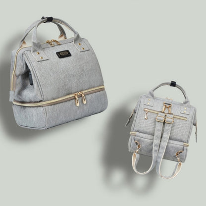 Bolsa de maternidad de moda para mamá, mochila de viaje con aislamiento térmico para el cuidado del bebé