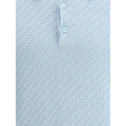 Brioni Polo Shirt with woven pattern