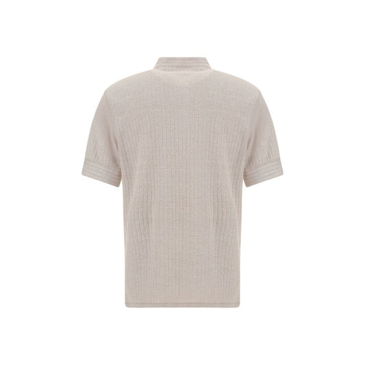 Brunello Cucinelli Linen Polo Shirt