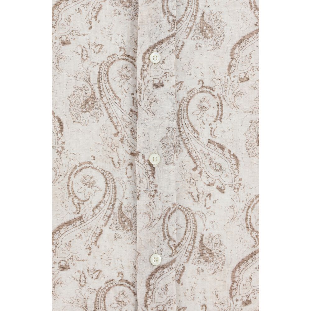 Brunello Cucinelli Paisley design Shirt