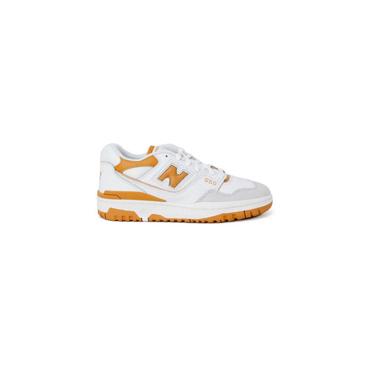 New Balance Orange Artificial Leather Sneaker