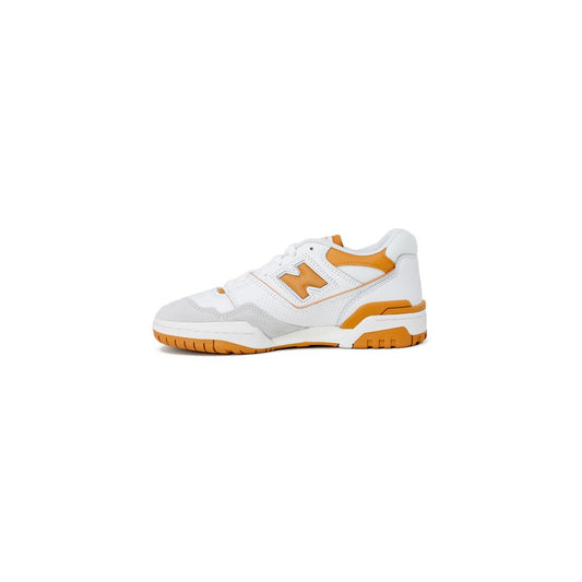 New Balance Orange Artificial Leather Sneaker