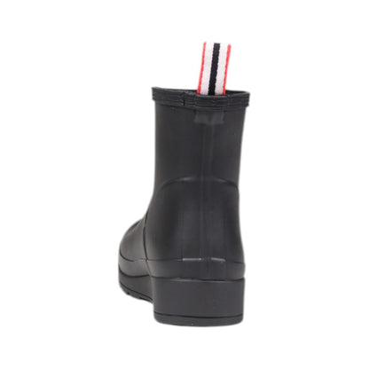 Hunter Black Recycled Polyester Ankle