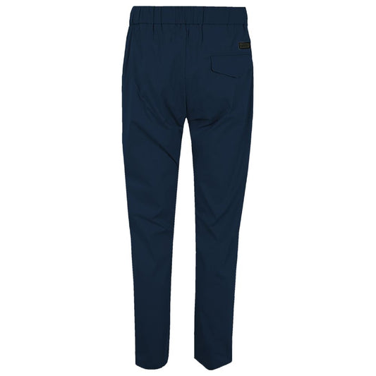 People Of Shibuya Blue Cotton Men Pants