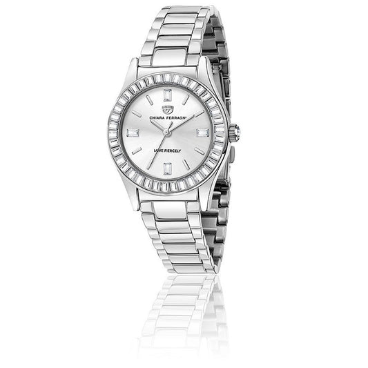 Chiara Ferragni Silver Stainless Steel Watch