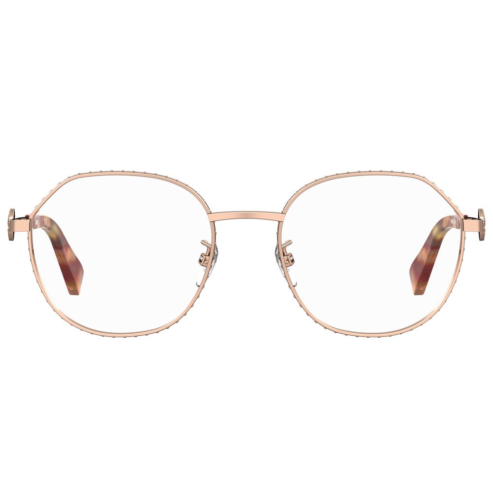 Moschino Gold Metal Frames