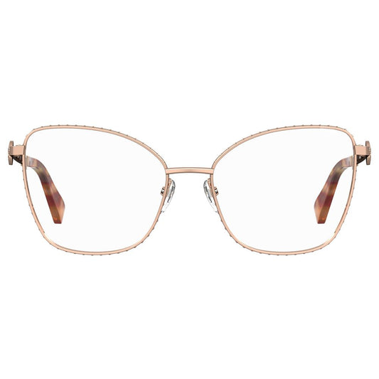 Moschino Gold Metal Frames