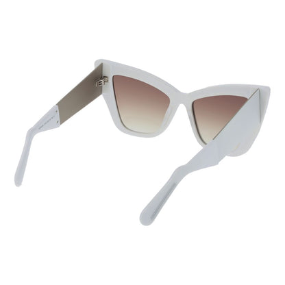 GCDS White Women Sunglass