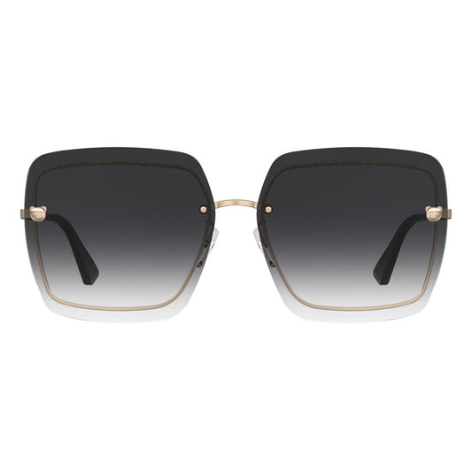 Moschino Gray Metal Sunglasses