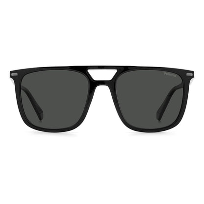 Polaroid Black Polyester Polyester-Polyester Sunglasses