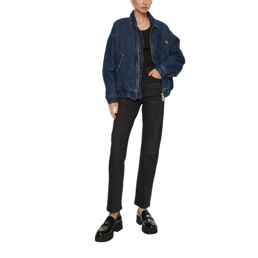 Calvin Klein Jeans Black Cotton Jeans & Pant