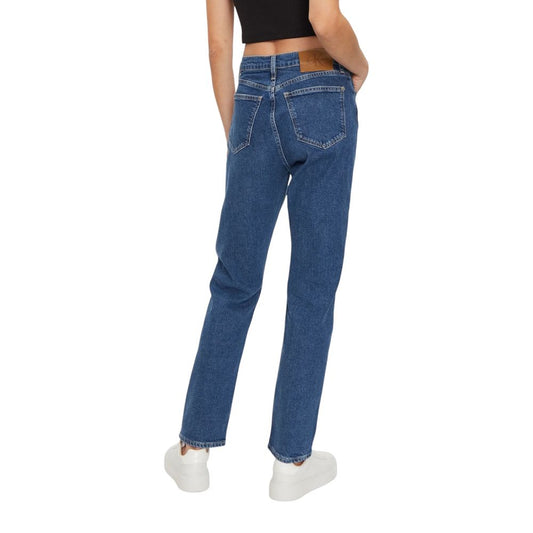 Calvin Klein Jeans Blue Cotton Jeans & Pant