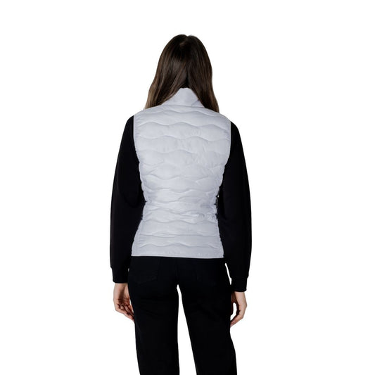 EA7 Emporio Armani White Polyester Jackets & Coat