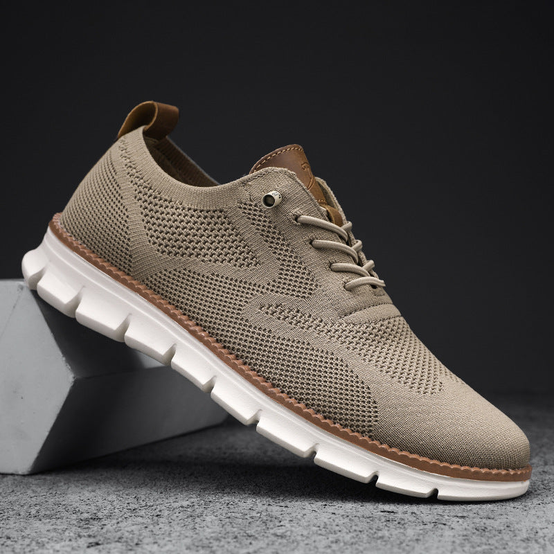Zapatos casuales para hombre, antideslizantes, transpirables, con amortiguación