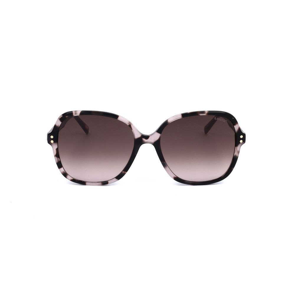 Levi's Black Stainless Steel Stainless Steel Sunglasses