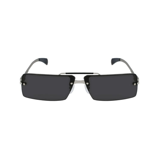 Ferragamo Gray Metal Sunglasses
