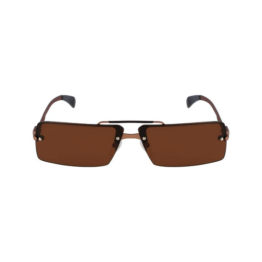 Ferragamo Yellow Metal Sunglasses