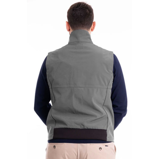 Refrigiwear Gray Polyester Men Vest