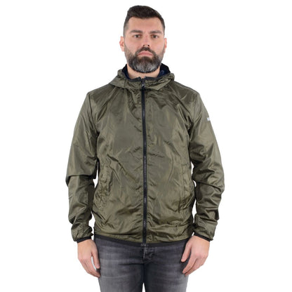 Refrigiwear Blue Nylon Men's Reversible Jacket