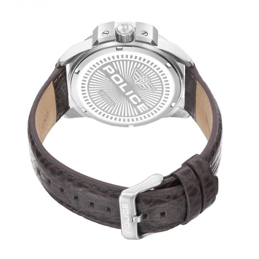 Police Brown Leather Watch