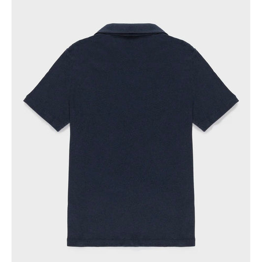 Refrigiwear Blue Cotton Polo Shirt