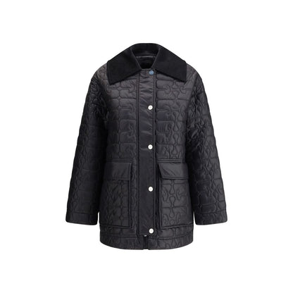 Ganni Glossy finish Down Jacket
