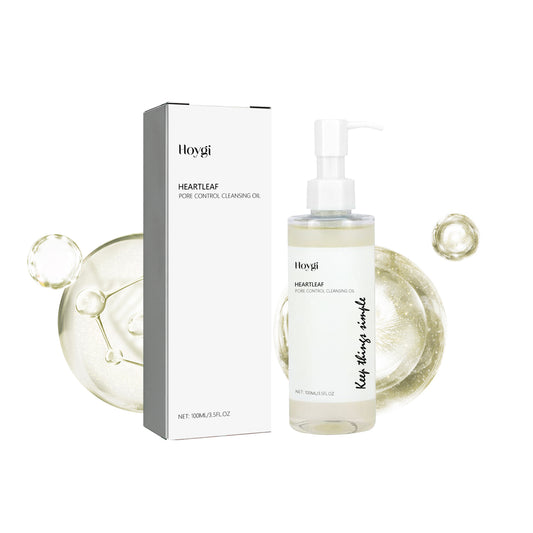 Aceite limpiador para el control de poros, limpia el maquillaje, cuida la piel, limpia los poros.