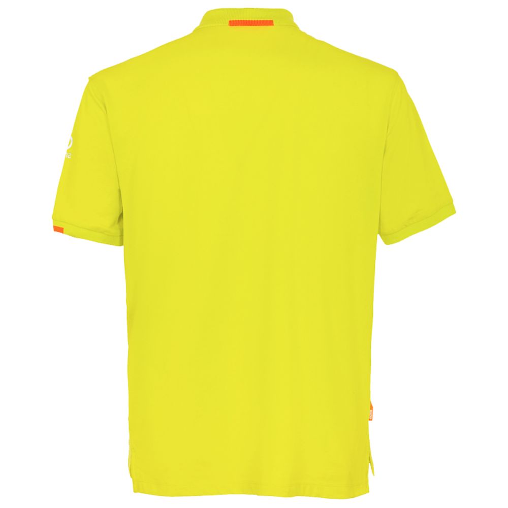 Suns Yellow Cotton Polo Shirt