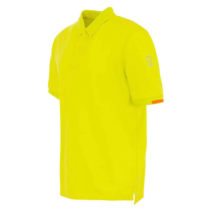 Suns Yellow Cotton Polo Shirt