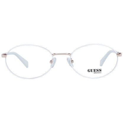 Guess White Unisex Optical Frames