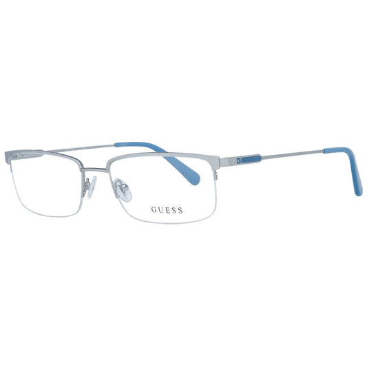 Guess Silver Men Optical Frames