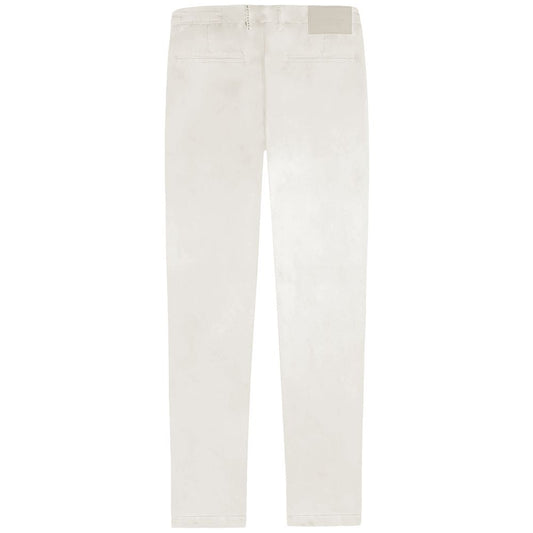 Tramarossa White Cotton Jeans & Pant