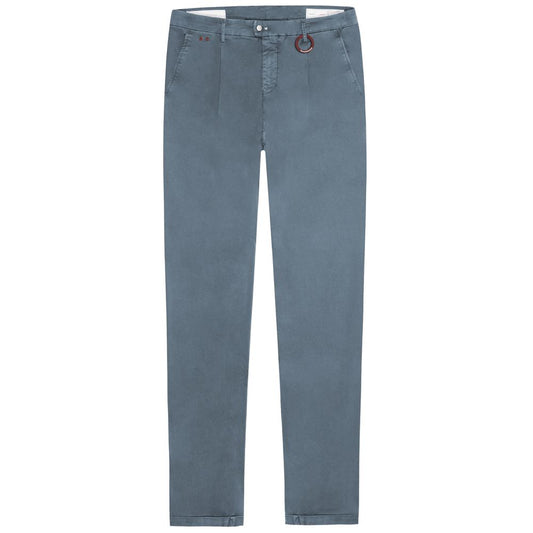 Tramarossa Light Blue Cotton Jeans & Pant