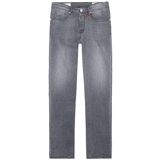 Tramarossa Gray Cotton Jeans & Pant