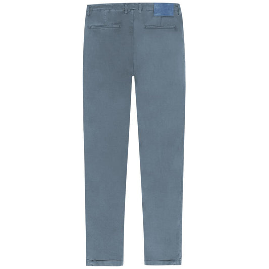 Tramarossa Light Blue Cotton Jeans & Pant