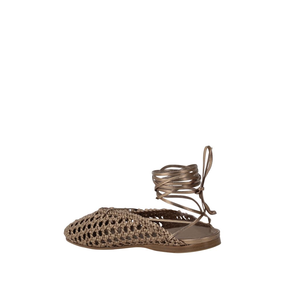 Forte_Forte Leather net-effect Mules