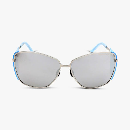 Porsche Design Gray Metal Sunglasses