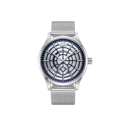 Police Gray Stainless Steel Watch