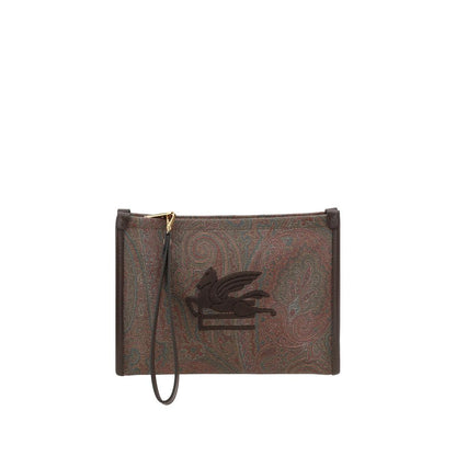 Etro Pouch bag with Pegaso detail