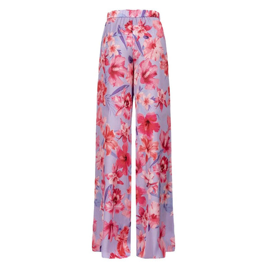 PINKO Purple Polyester Jeans & Pant