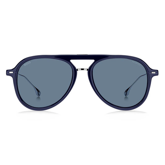 Hugo Boss Blue Acetate Sunglasses