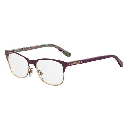 Love Moschino Purple Metal Frames