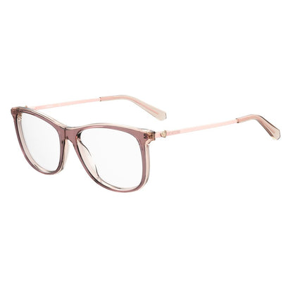 Love Moschino Pink Acetate Frames