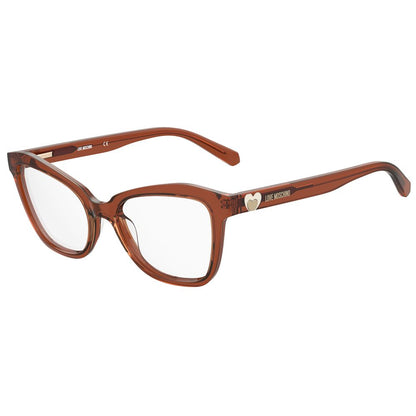 Love Moschino Yellow Acetate Frames