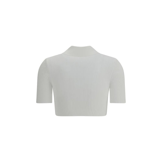 Courrėges Cropped Polo Shirt