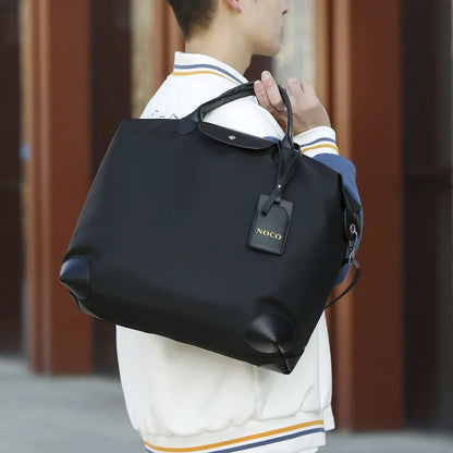 Nuevo bolso de mano ligero de gran capacidad, impermeable, para deportes, fitness, bolsa de embarque, bolsa de equipaje de viaje de negocios simplific